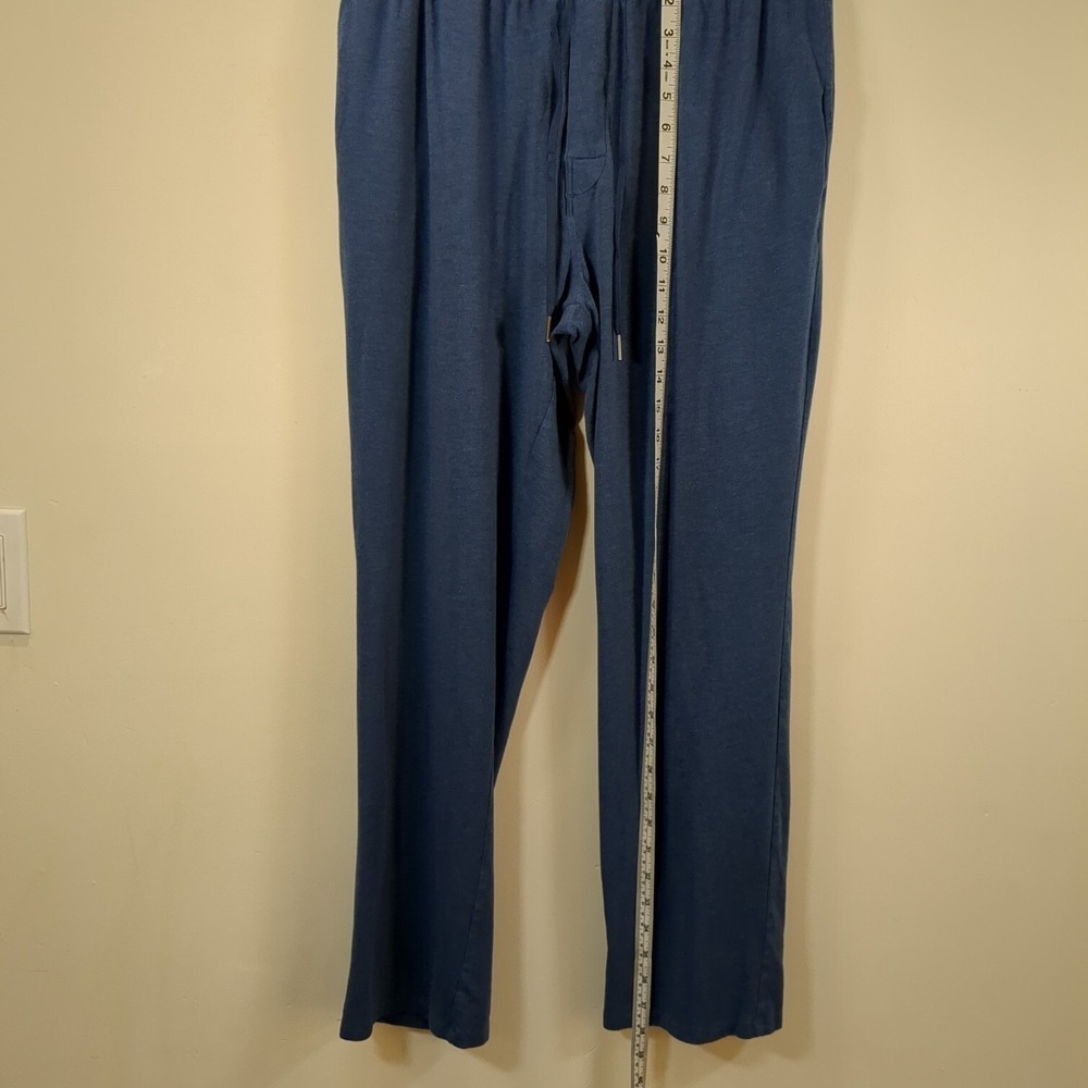 Autograph men's blue loungewear tie waist lightweight pants , size - L - Picture 5 of 9